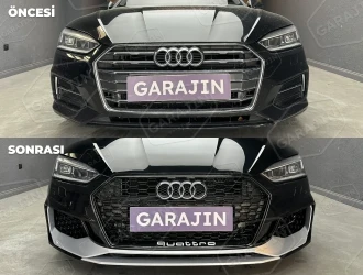 Audi A5 (2016-2023) RS5 Ön Tampon ve Panjur Seti