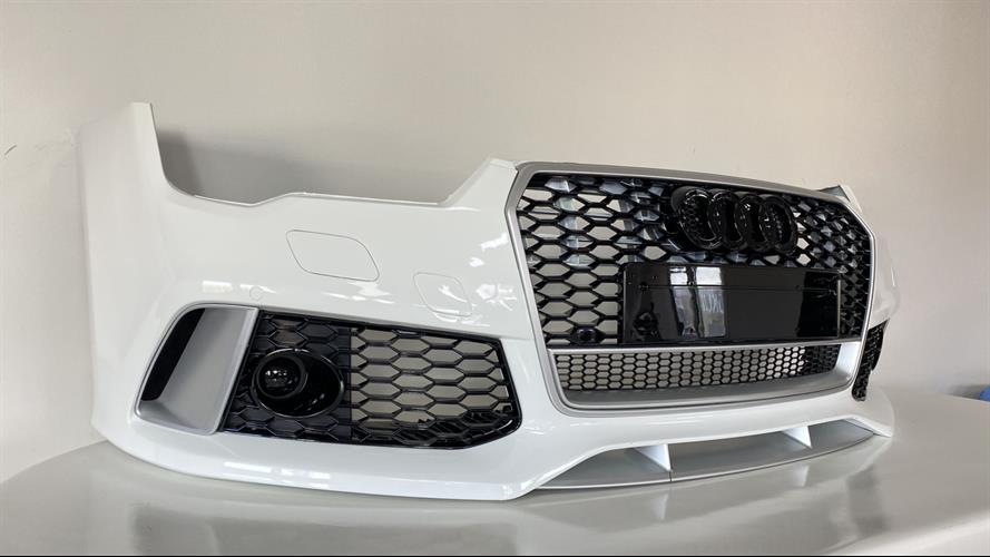Audi A7 (2014-2018) RS7 Krom Ön Tampon ve Panjur Seti