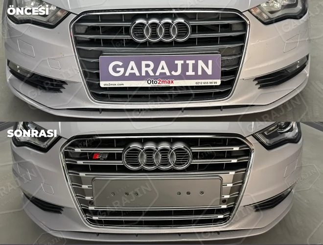 Audi A3 (2013-2016) S3 Gri Panjur