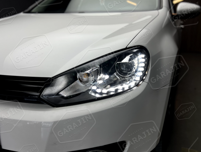 Golf 6 R20 Full Led Far